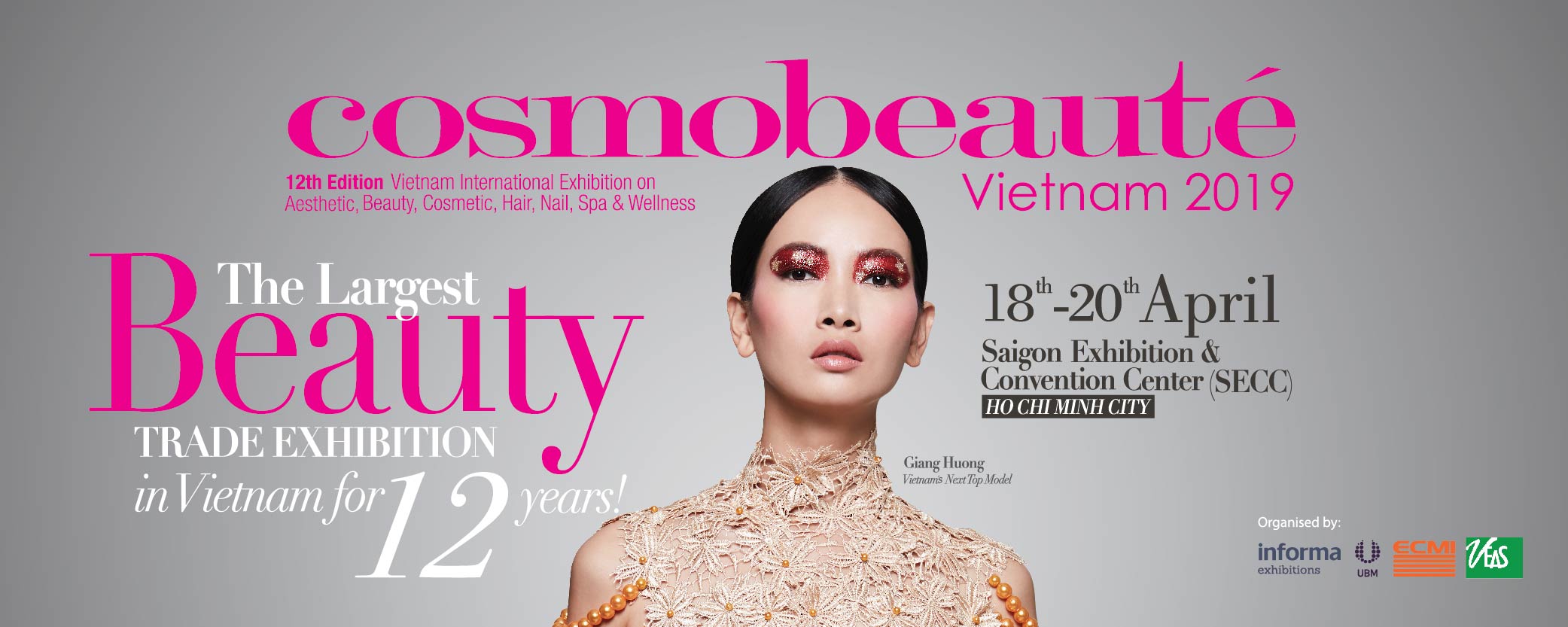 2026年越南國(guó)際美容博覽會(huì)Cosmobeaute vietnam